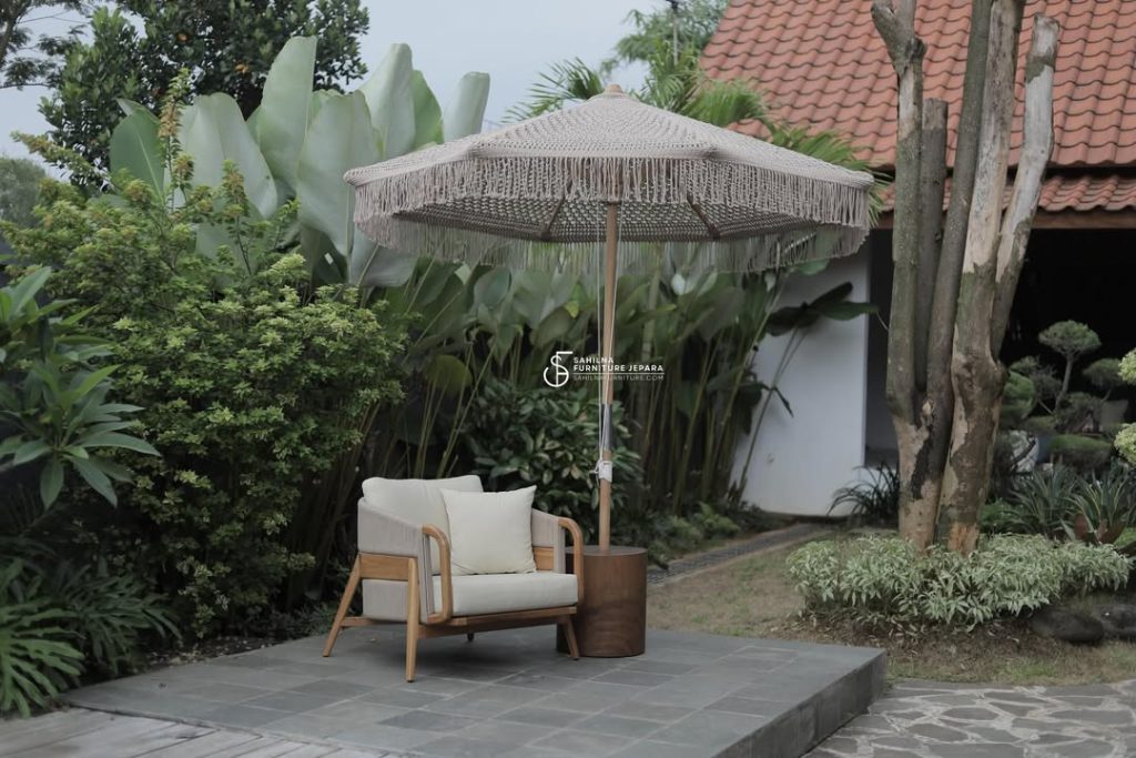 macrame umbrella
