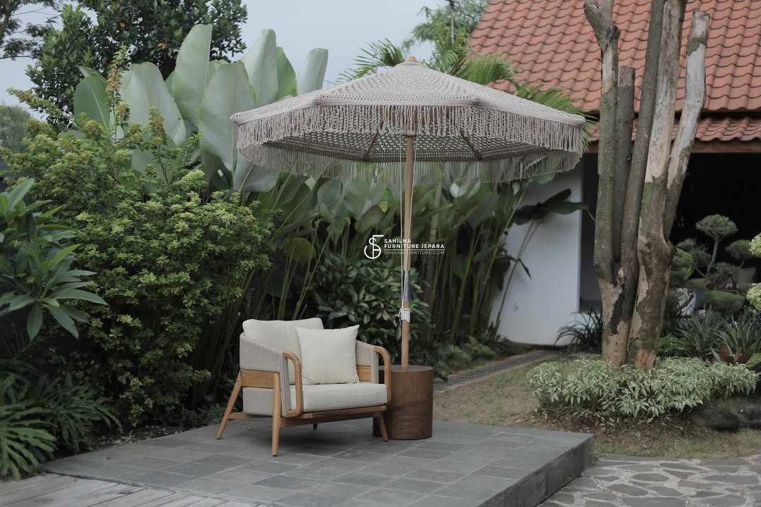 macrame umbrella