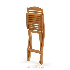 teak folding bar stool