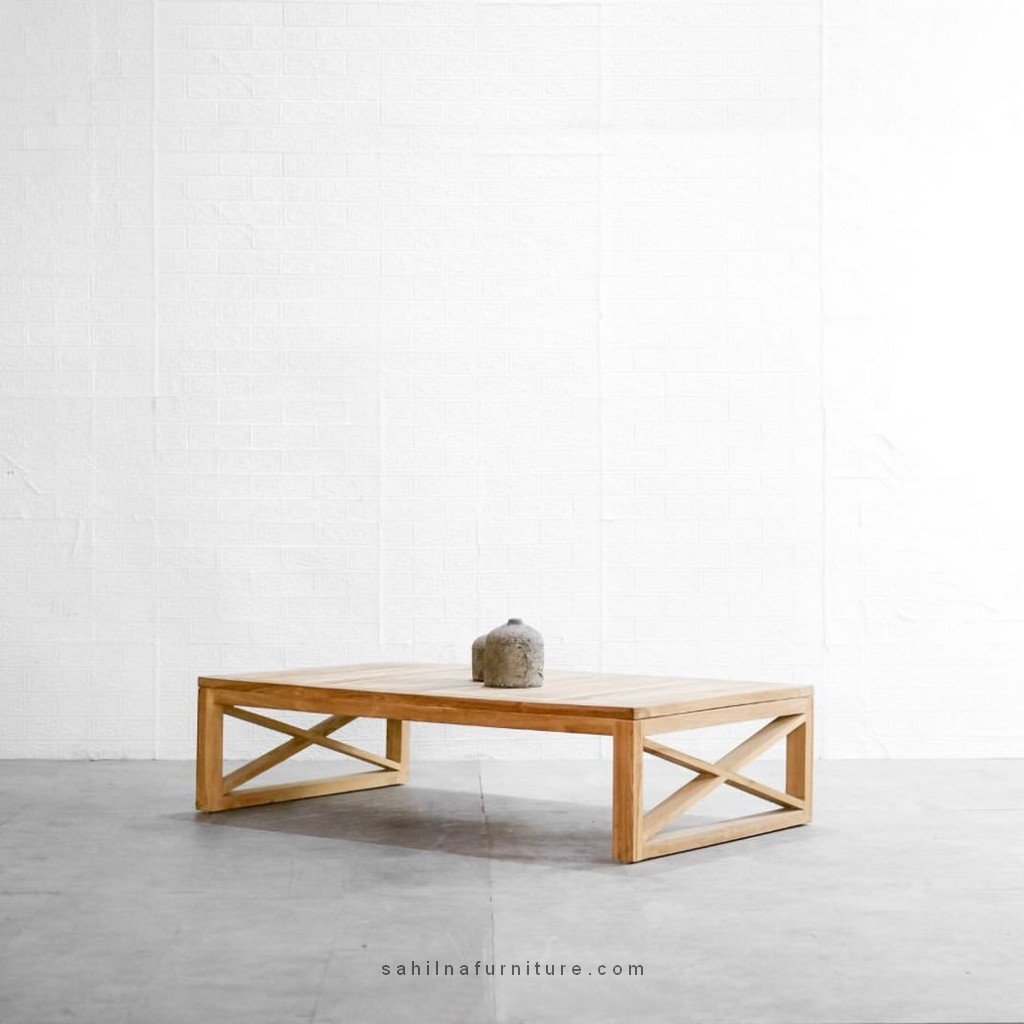 teak patio coffee table