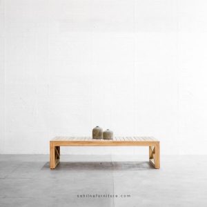teak patio coffee table