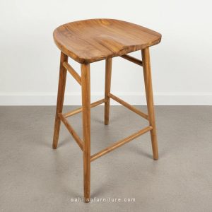 teak counter stool