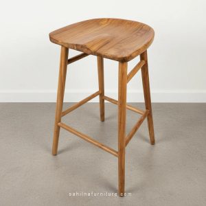 teak counter stool