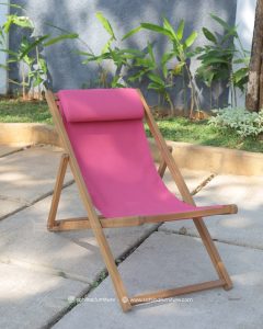 teak folding beach chair