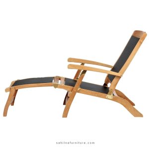 teak garden steamer chair