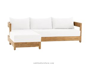 teak outdoor sectional sofa