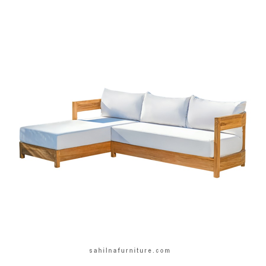 teak outdoor sectional sofa
