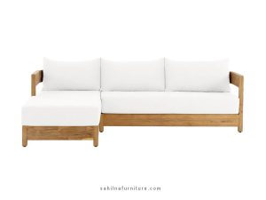 teak outdoor sectional sofa