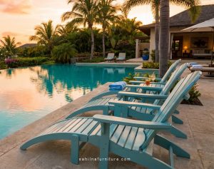 turquoise adirondack chairs