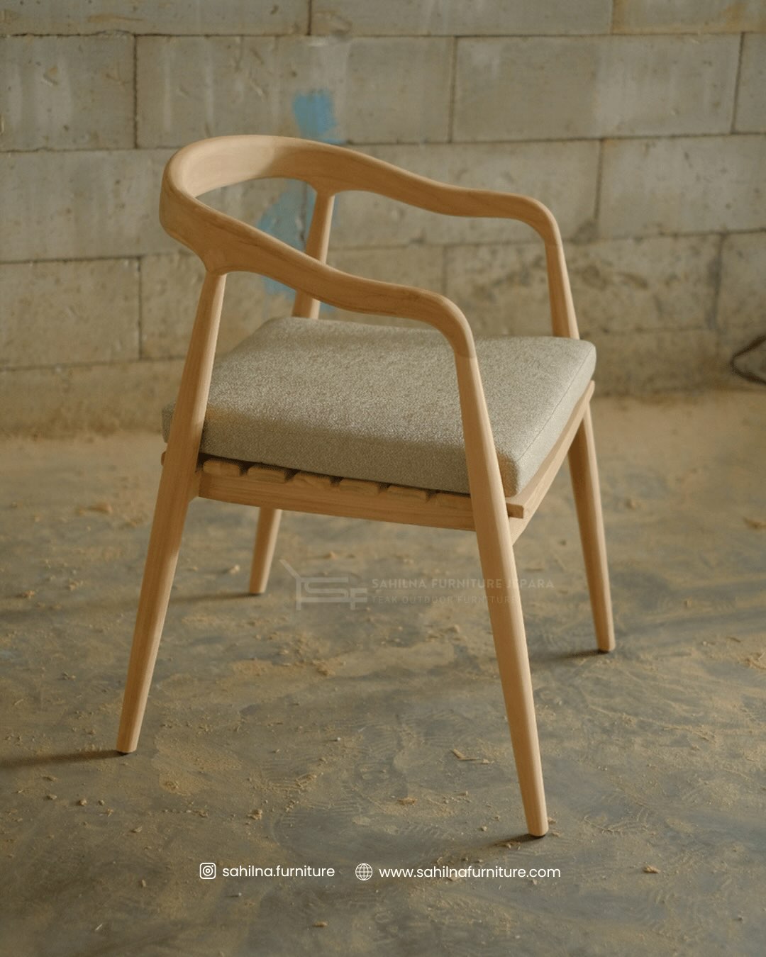 teak dining chair