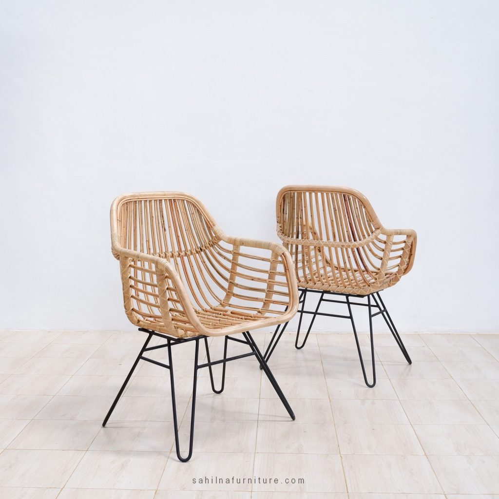 rattan dining chair