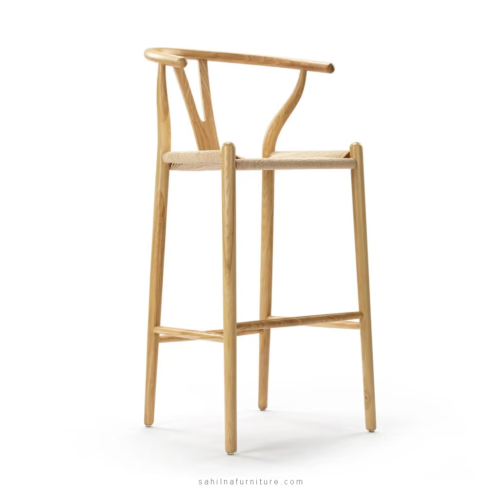 wishbone counter stool