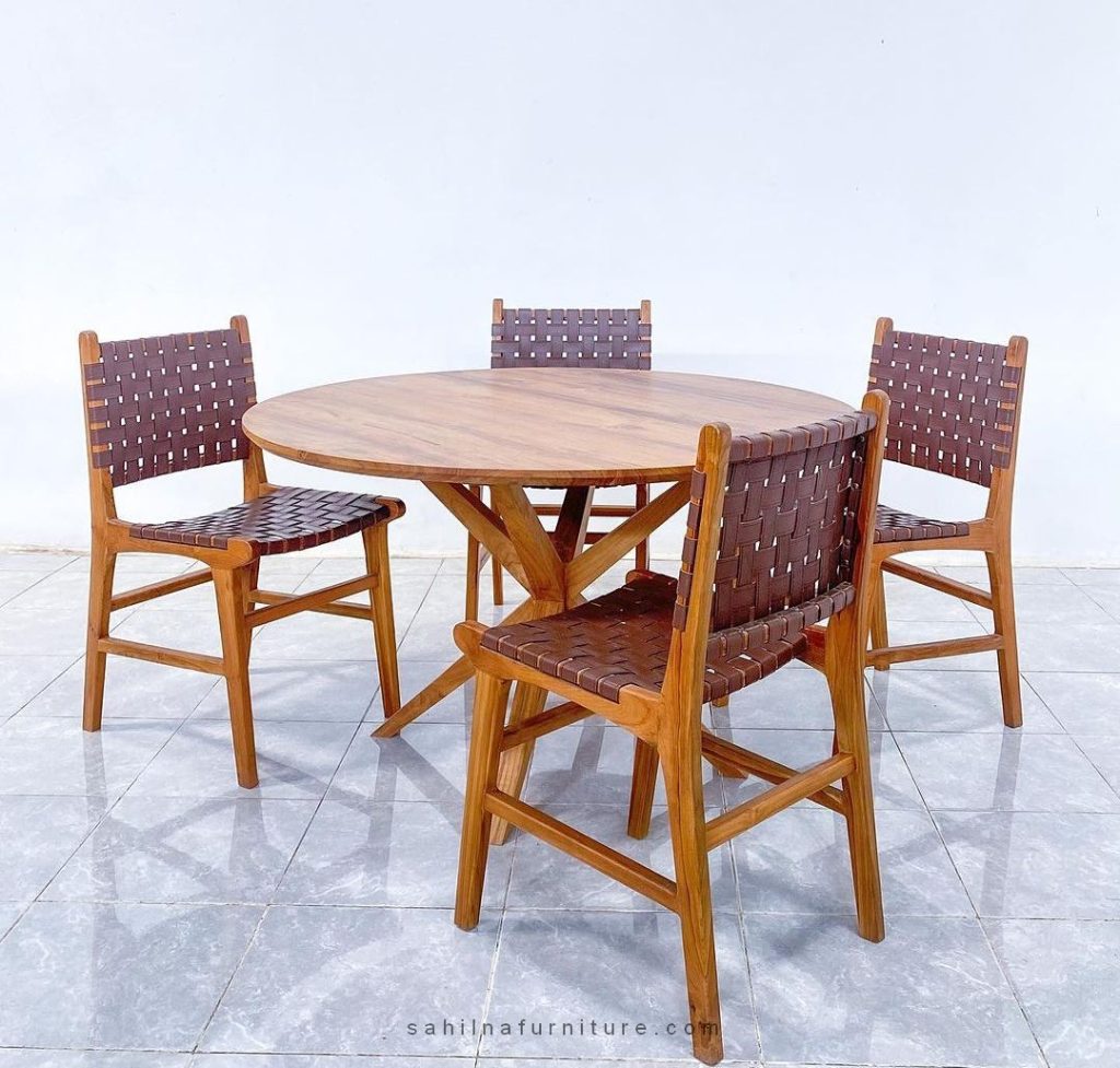 leather dining chairs