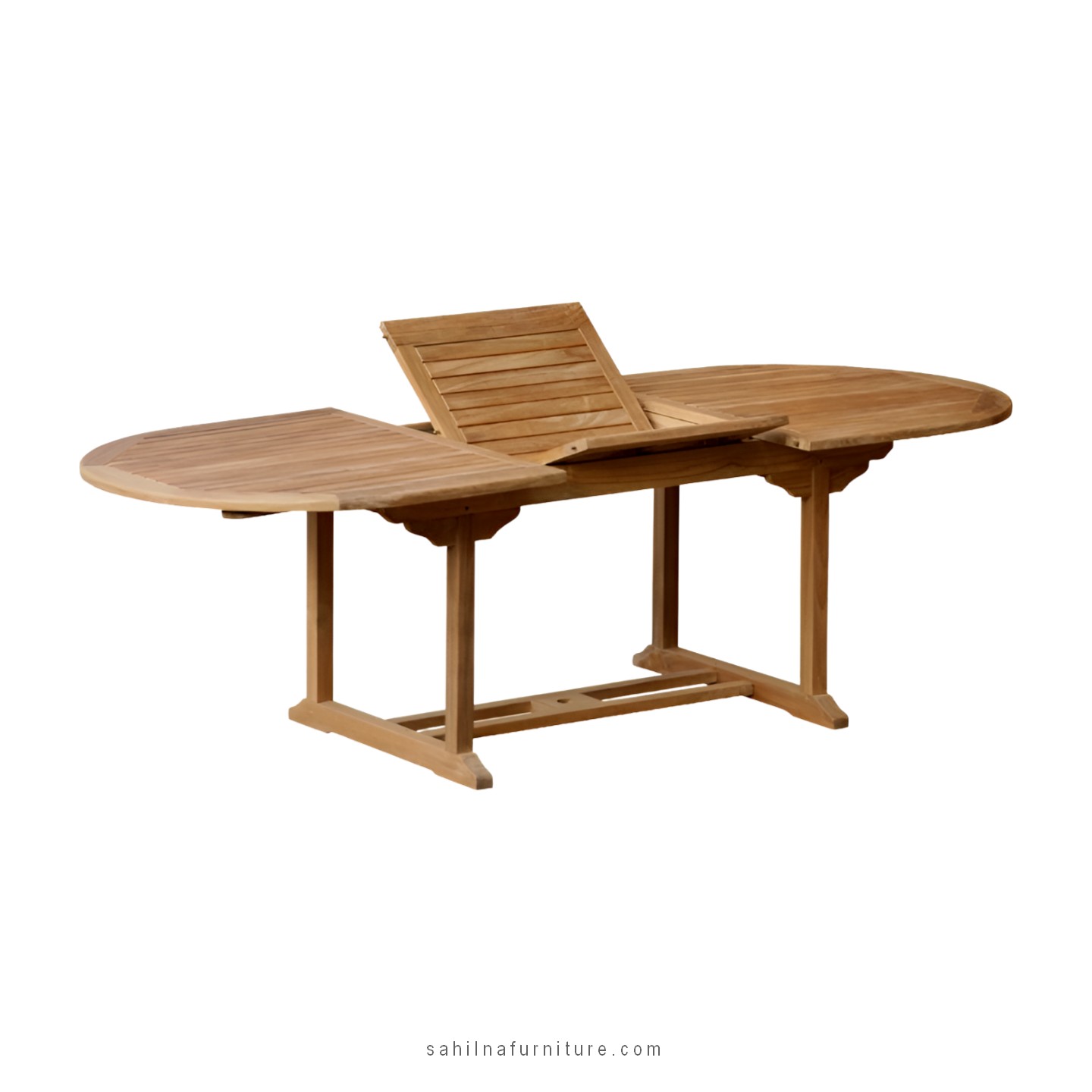 teak extending table