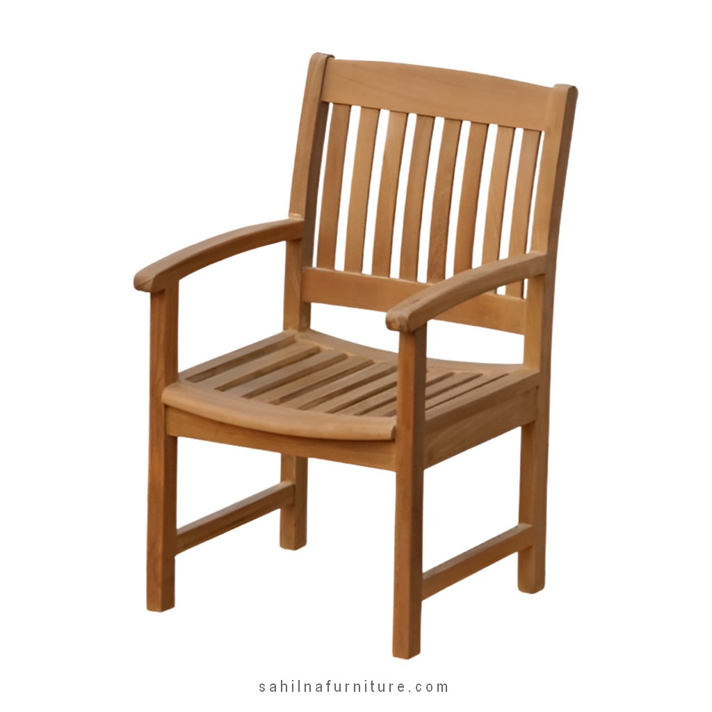 teak outdoor dining chair